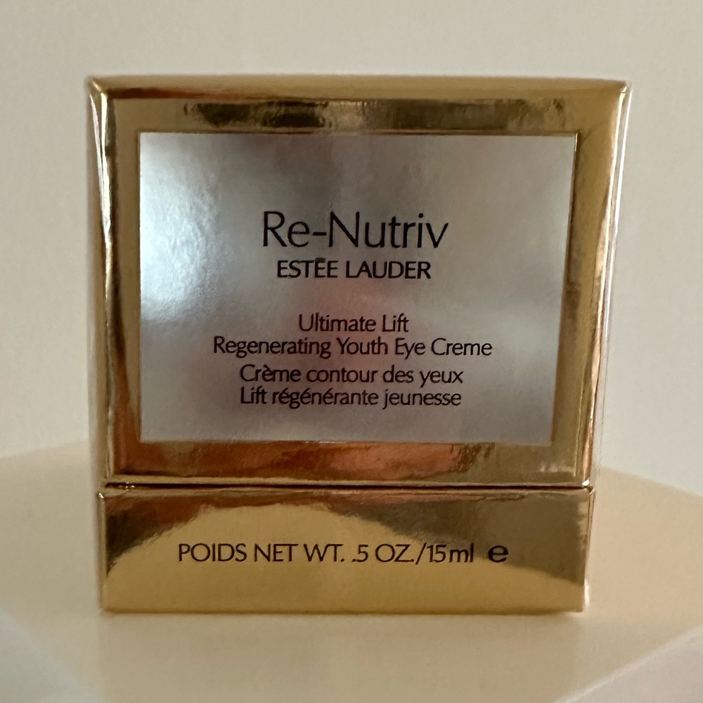 Re-Nutriv Estee Lauder Ultimate Lift Regenerating Youth Eye Crème .5 oz/15 ml